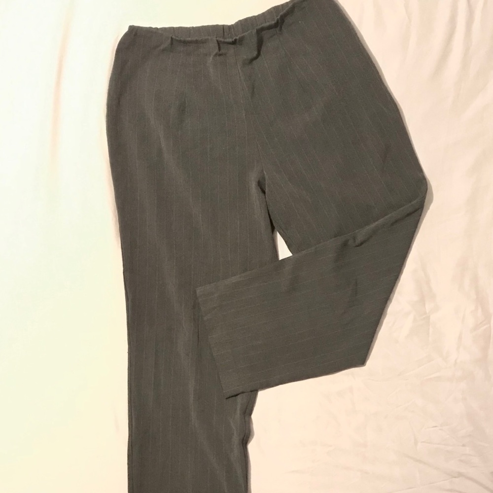 Grey Pinstriped Pants (Previously ❤️ Loved)